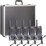 MAAS Elektronik Team-Set PT-375 KEP-24-VK 150111 PMR-portofoon Set de 5 pièces