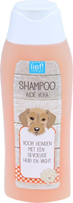 lief! Lief! - Honden Shampoo Gevoelige huid - 300ml oranje