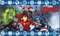 Avengers Vloerkleed / Mat Foam Blauw Synthetisch 75x45 cm