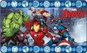 Avengers Vloerkleed / Mat Foam Blauw Synthetisch 75x45 cm