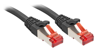 LINDY Cat6 S/FTP 0,3 m noir