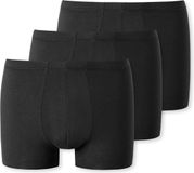 Schiesser Uncover 3-Pack Heren Boxershorts - Zwart - Maat S