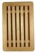 Cosy&Trendy Planche à pain - avec bac collecteur de miettes - 38x24 cm - Bois - Marron