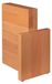 ArteLegno Bloc à couteaux magnétique pour 6 couteaux, en bois de hêtre AL89XXA