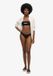 Superdry Bandeaubikinitop met Logo - Dames - Zwart - Maat XL