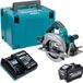 Makita HS 003 GT101 batterie-scie circulaire manuelle 40 V max. 190 mm sans balai + 1x batterie 5,0 Ah + chargeur + Makpac