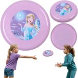 sarcia.eu DISNEY Frozen Vliegende schijf voor kinderen, FRISBEE, schijf om mee te spelen in de tuin 23 cm