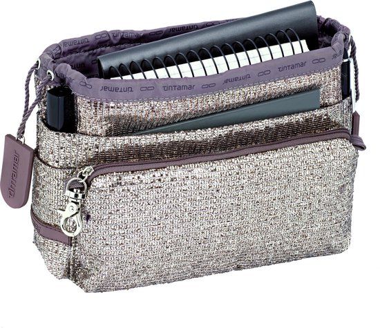 Tasorganizer vip sparkling brons