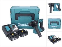 Makita DHR 183 RGJ accu boormachine 18 V 1.7 J SDS plus Brushless + 2x oplaadbare accu 6.0 Ah + lader + Makpac