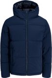 Jack & Jones Heren Jas winter Surface Puffer Blauw Maat XXL