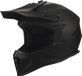 GMS-Moto Fortis Solid, casque de motocross, couleur: Noir Mat, taille: M