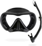 CRESSI A1 Anti Fog + Epsilon Spe Dry Snorkeling Combo Set