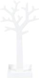Compactor Sieradenboom Dames/meisjes 30 Cm Polystyreen Wit