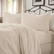 Literie en jersey, king size, imprimé flocons d'avoine, 4 pièces