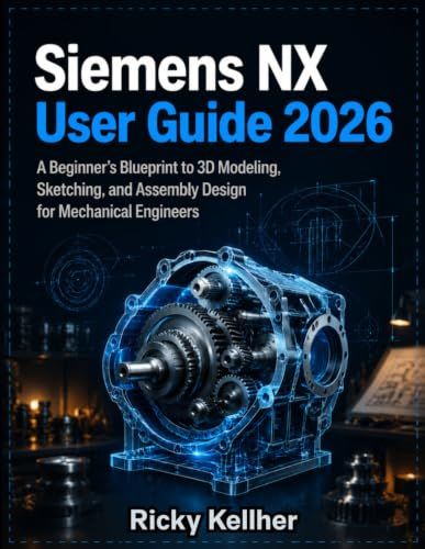 Siemens NX User Guide 2026: A Beginner's Blueprint to 3D Modeling, Sketching, and Assembly Design for Mechanical Engineers