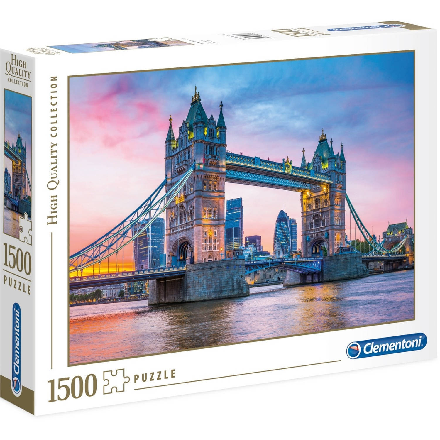 Clementoni legpuzzel Tower Bridge 1500 stukjes