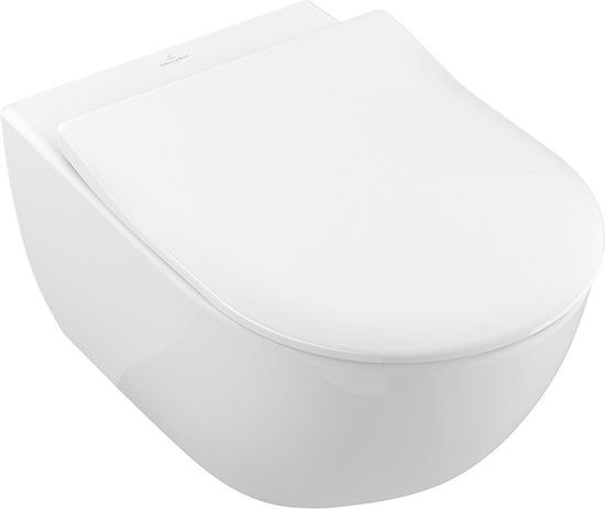 Villeroy & Boch Subway 2.0 - Hangend toilet - Wit - Zonder spoelrand - PK - Keramiek