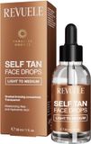 Revuele Self Tan Face Drops Light to Medium - 30ml