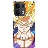 Oppo Coque Pour Oppo Reno 13 Pro 5G Dragon ball z sangoku Cheveux blonds