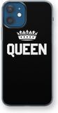 Case Company iPhone 12 Mini Case - Queen Black Soft Cover
