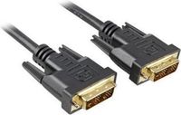 Sharkoon DVI-D naar DVI-D-kabel, 19-polig, 3 m, zwart