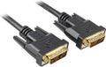 Sharkoon DVI-D naar DVI-D-kabel, 19-polig, 3 m, zwart