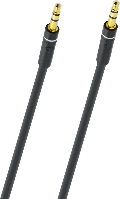 Oehlbach D1C33181 audio kabel 0,5 m 3.5mm Zwart