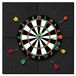 Merkloos Vilten dartbord wandbescherming - 4 stuks vierkant