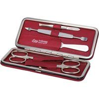 ERBE Unisex Manicure Clip-Top Case Range "Siena", red, 5 pcs.