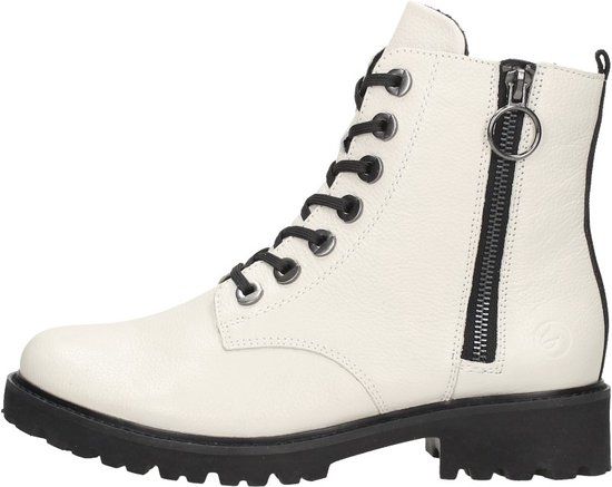 Remonte Veterschoenen Hoog Gebroken wit Maat 36 Dames