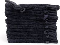 The One Towelling Washandje - 16 x 21 cm - 100% organisch katoen - Met ophanglus - 550 gr/m2 - Antraciet