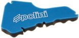 Luchtfilter Polini Mousse de Filtre à air pour scooter Piaggio 125 Vespa ET4 203.0139
