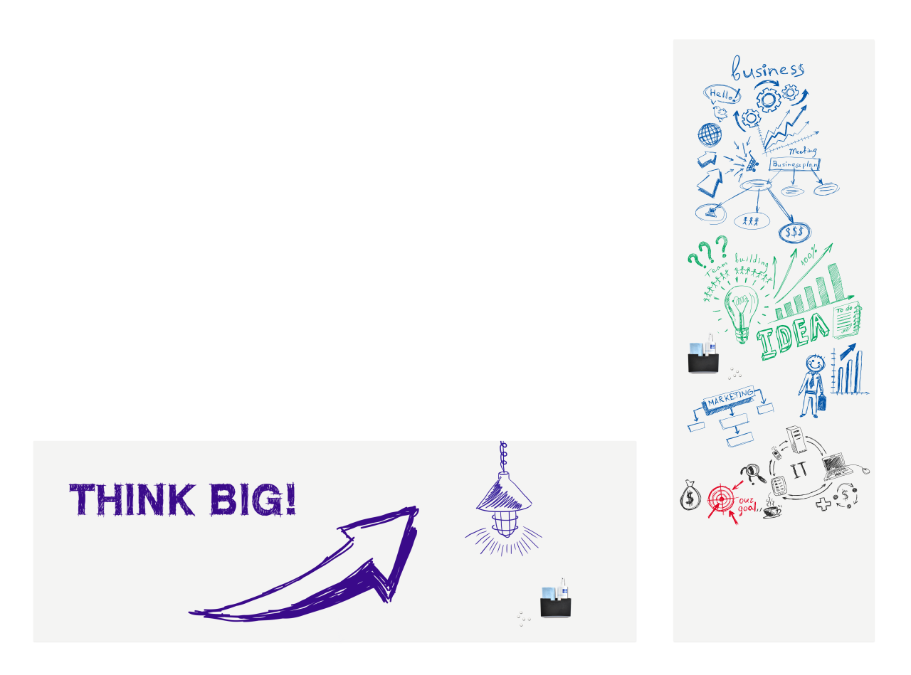 Legamaster WRAP-UP whiteboardfolie - 101x300cm - Wit