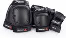 Tempish - Rimz - Skatebescherming - 3-pack - Volwassenen - Zwart - Complete Beschermset voor Skaten - Maat S