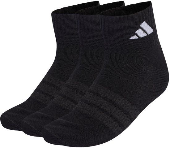 adidas Sokken Thin&Light Sportswear 3 pary Zwart - Maat 34-36
