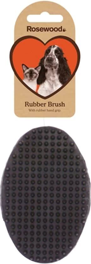Rosewood Borstel Rubber - 12.5X8X4 CM