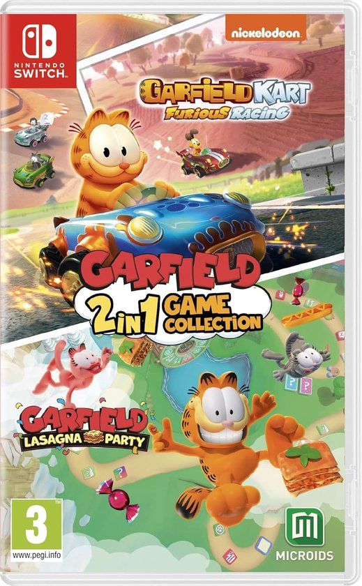 MICROIDS FRANCE (MC2) MICROIDS Garfield - 2 in 1 Collection - Nintendo Switch