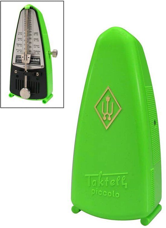 Wittner 830421 Taktell Piccolo Metronoom - Neongroen