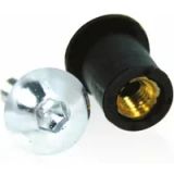 Chaft 8 pièces kit de vis de carénage en aluminium