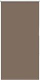 vidaXL Rolgordijn verduisterend koffie 75x130 cm stofbreedte 70,7 cm