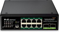 DIGITUS ASSMANN Electronic GmbH Netwerk switch Unmanaged Gigabit Ethernet (10/100/1000) Power over Ethernet (PoE) Zwart