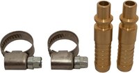 DutackAir 2x ¼ Insteeknip 8mm slangpil (OR) 2xkl. - 4842099