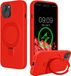 kwmobile Hoesje met Ringstandaard voor Apple iPhone 15