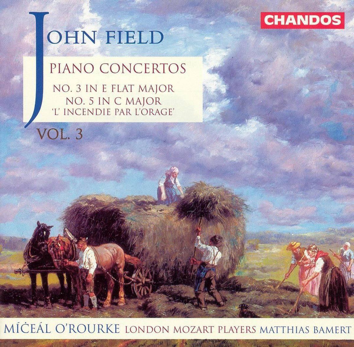 PIAS Nederland Piano Concertos Vol 3 - no 3 & 5 / O'Rourke