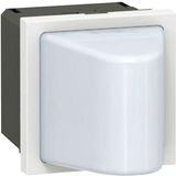 Legrand Signaalamp Driehoekige Lens Mosaic 12-24Vac/Vdc (0,6W) 2 Modules Transparant Wit