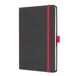 Sigel Notitieboek Conceptum A5 Dotted Hardcover Grijs/Rood