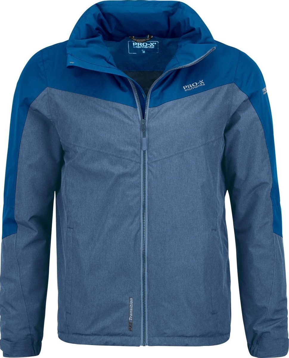 Pro-x Elements Pro-x Elements Outdoorjas James Heren Polyester Blauw Maat Xl