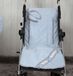 Babyline Bombón lichtgewicht matras voor kinderwagen, blauw