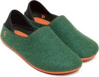Gottstein Wool Slip-On Unisex Slippers Groen Oranje Wol Maat 46