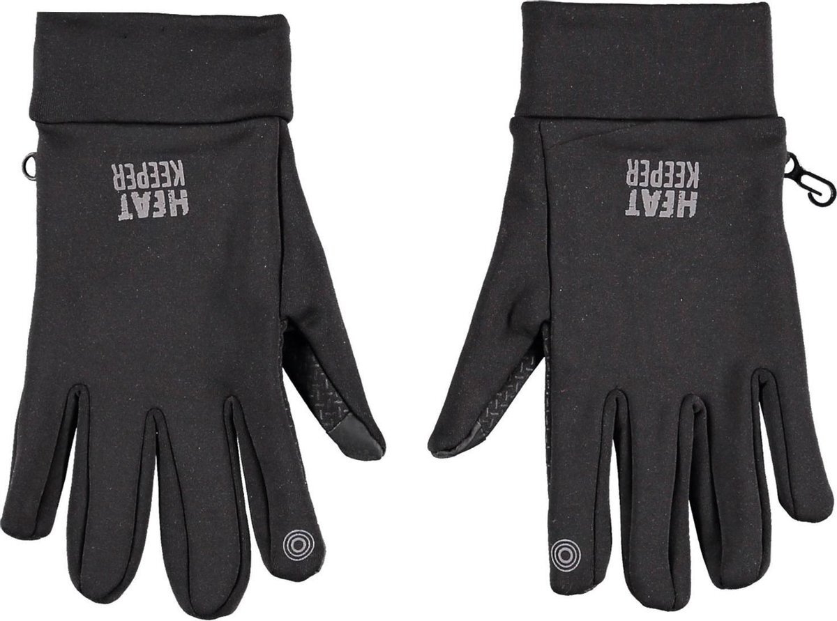 HEAT KEEPER Heren thermo handschoenen techno zwart - L/XL